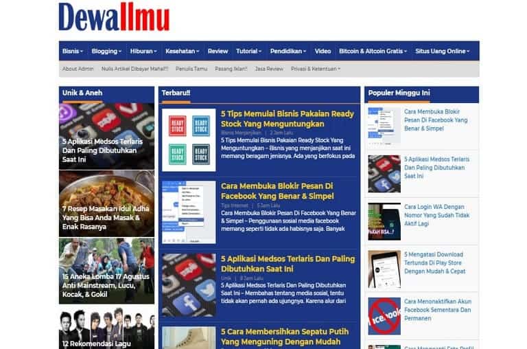 review situs dewailmu