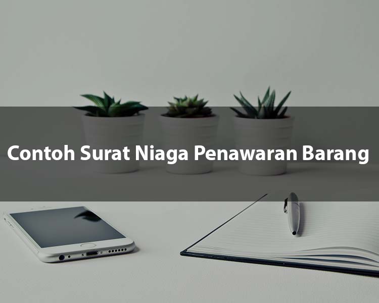 Contoh Surat Niaga Penawaran Barang