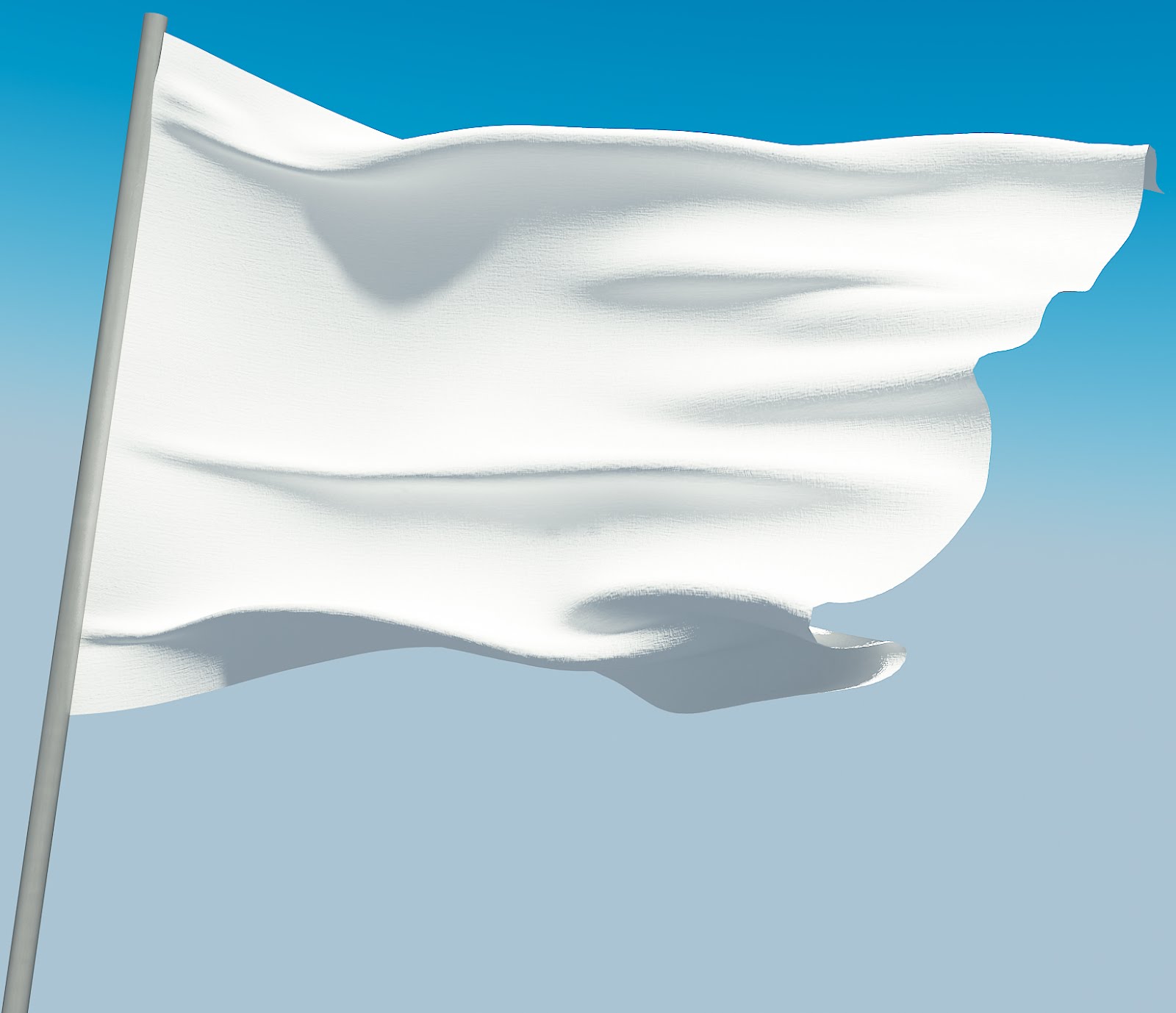 1. White Flag Bendera Putih