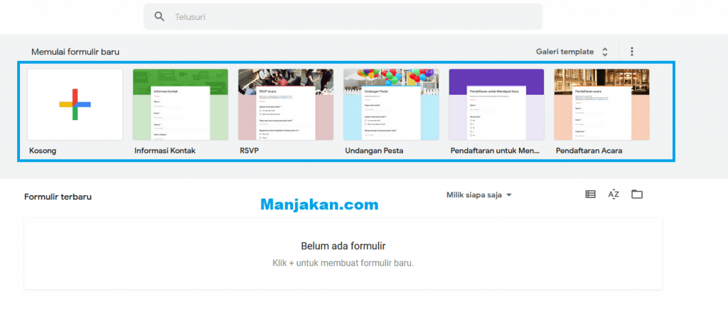 10 cara mudah membuat google forms