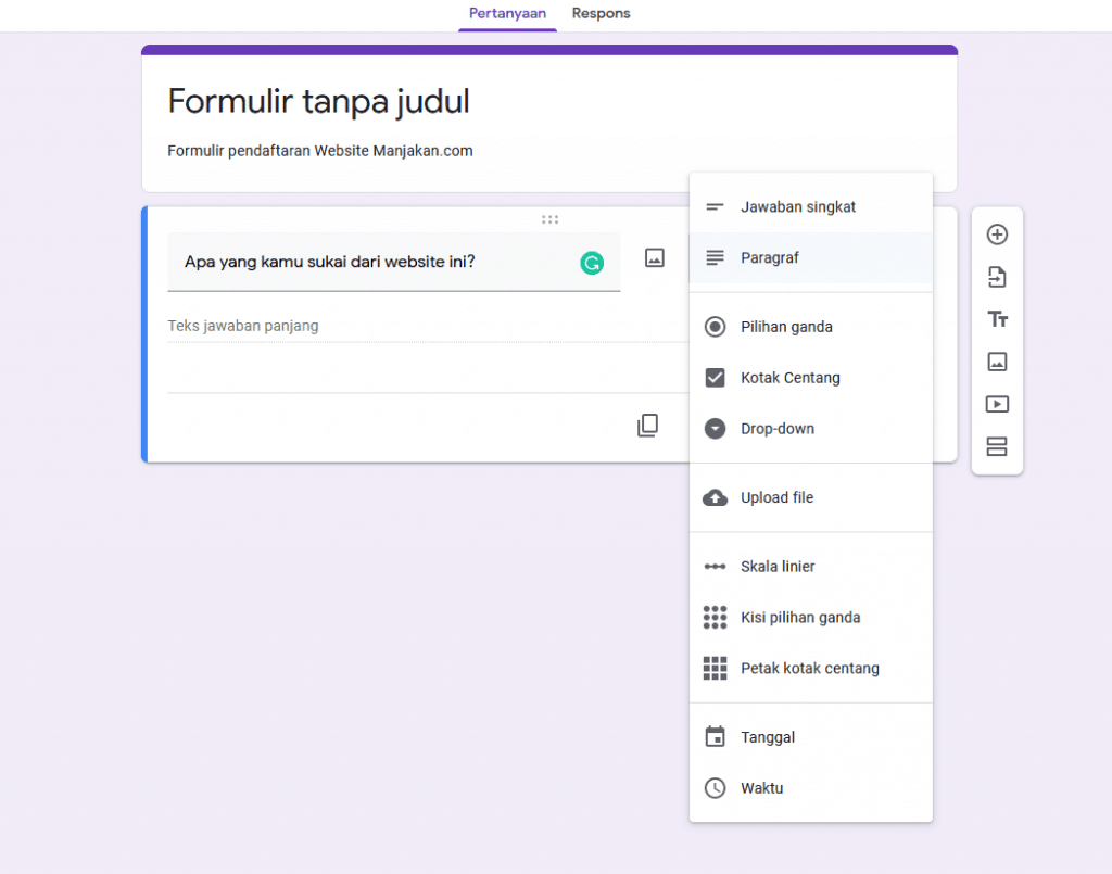 10 cara mudah membuat google forms