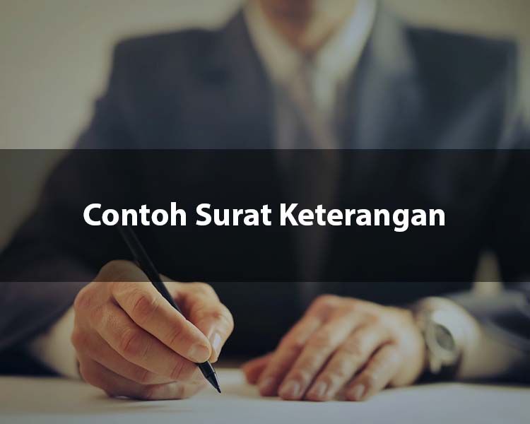 Contoh Surat Keterangan