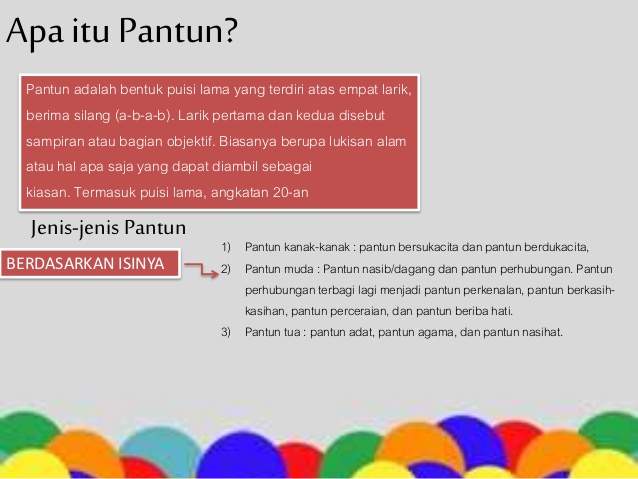 Fungsi Pantun Kanak Kanak