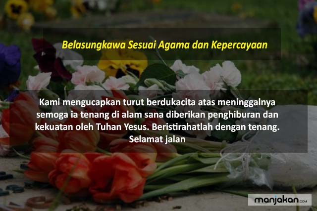 Belasungkawa Sesuai Agama Dan Kepercayaan