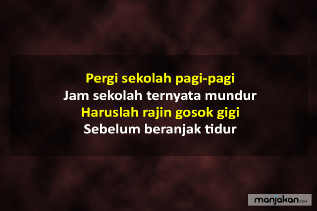 Pantun 4 Baris