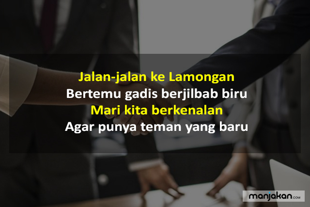 Pantun Berkenalan Dengan Teman