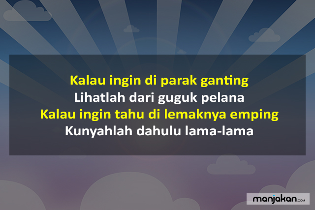 Pantun Kiasan Makrifat