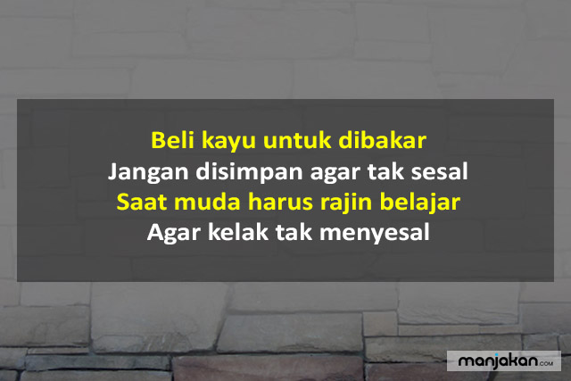 Pantun Pendidikan