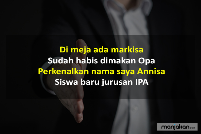 Pantun Perkenalan Nama