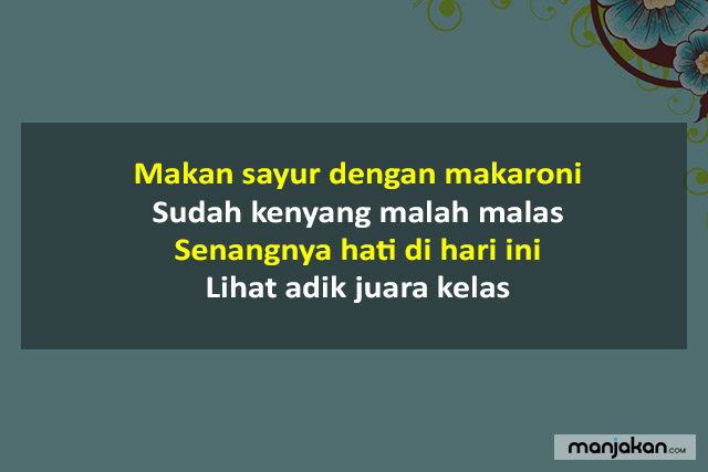 Pantun Suka Cita