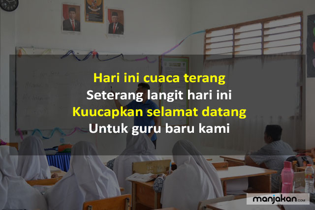 Pantun  Untuk Guru Baru