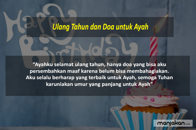 Ulang Tahun Dan Doa Untuk Ayah