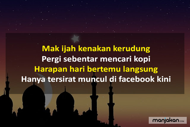 Pantun Lebaran Post Sosial Media