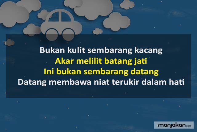 25+ Contoh Pantun Melayu dan Maknanya Lucu, Cinta, Nasehat