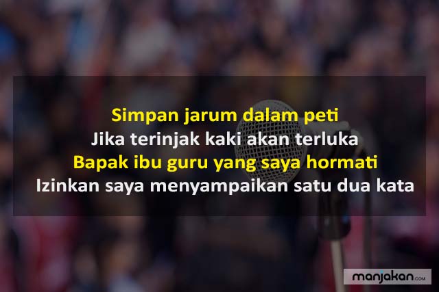 Pantun Pembuka Salam Untuk Pidato