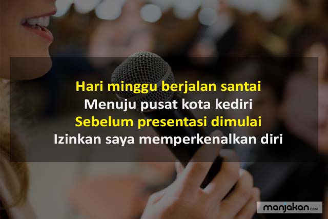 Pantun Pembuka Salam Untuk Presentasi