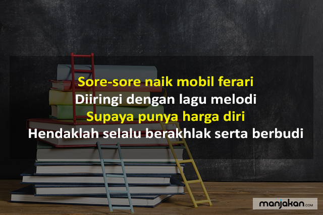 Pantun Pendidikan Dengan Tema Merangkai Budi Pekerti Yang Luhur