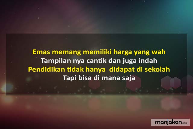 Pantun Penuh Makna