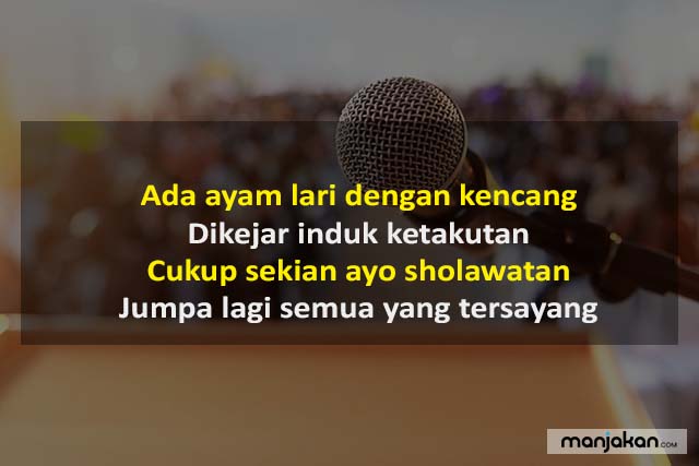 Pantun Penutup Ceramah Yang Lucu