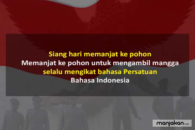 Pantun Sumpah Pemuda Dengan Bahasa Inggris