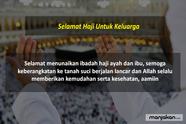 Selamat Haji Untuk Keluarga