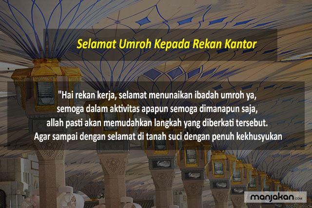 Selamat Umroh Kepada Rekan Kantor