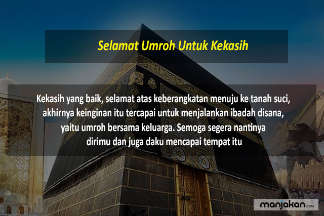 Selamat Umroh Untuk Kekasih