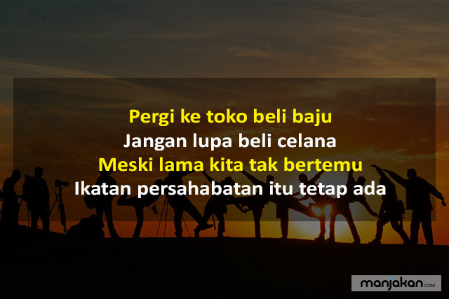 Berbagi Pantun Untuk Sahabat Yang Lama Tak Bertemu