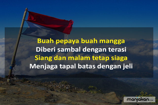 Kutipan Pantun Untuk Para Penjaga Negeri