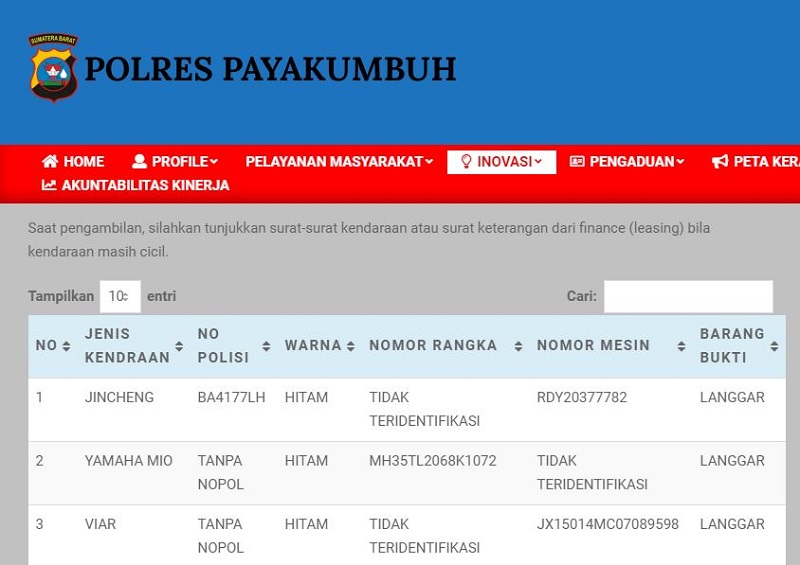 Membuat Laporan Untuk Pelacakan Lewat Jalur Hukum