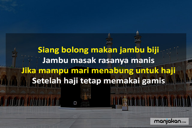 Pantun Islami Tentang Haji