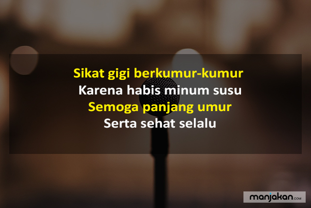 Pantun Penutup Acara Ulang Tahun