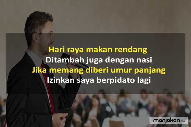 Pantun Penutup Pidato