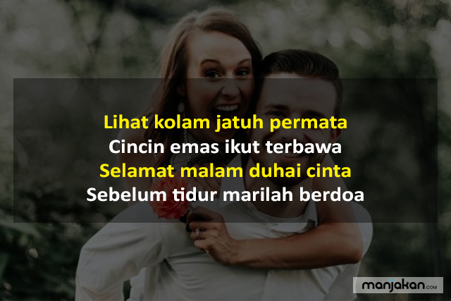 Pantun Selamat Malam Romantis Untuk Kekasih