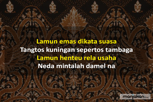 Pantun Sunda Nasehat