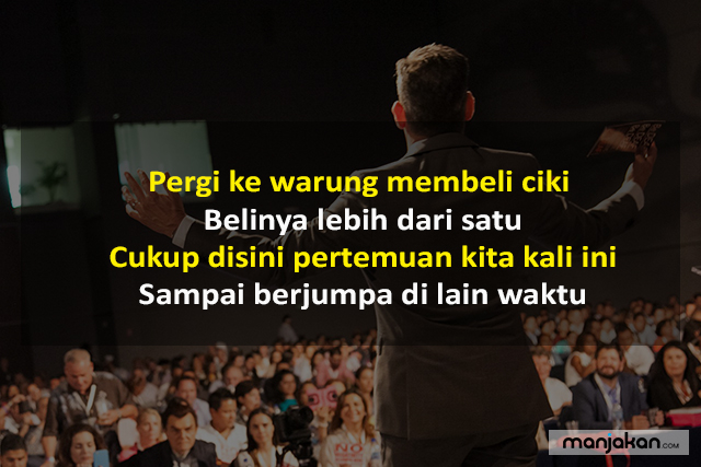 Pantun Untuk Penutup Acara Reuni