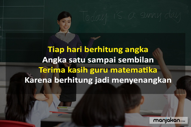 Pantun Untuk Guru Matematika