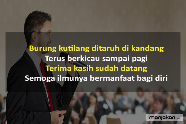 Penutup Acara Seminar