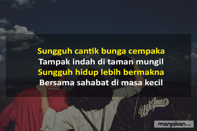 Ungkapan Pantun Sahabat Tercinta