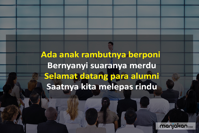 Untuk Pembuka Acara Reuni