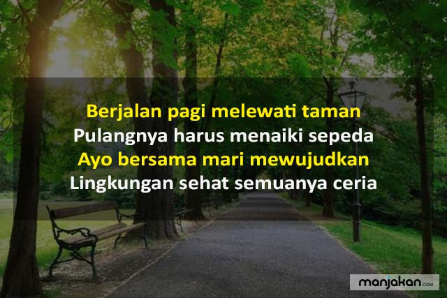 Pantun Lingkungan Sehat