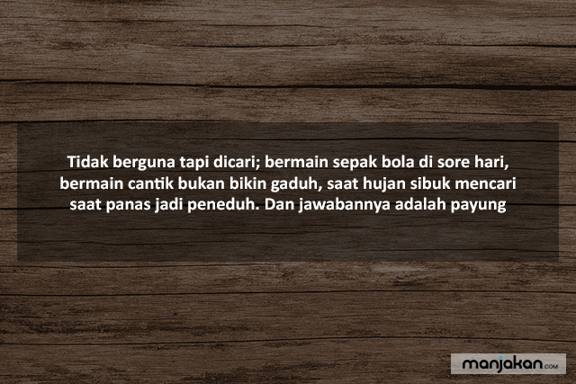 Pantun Tebakan Campuran