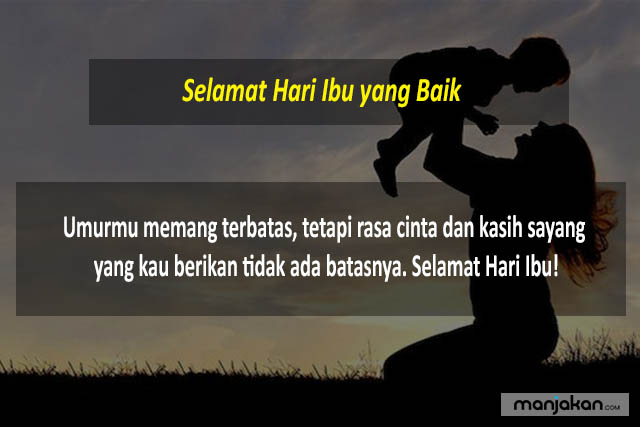 Selamat Hari Ibu Yang Baik