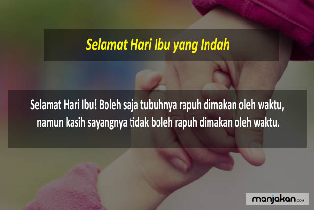 Selamat Hari Ibu Yang Indah