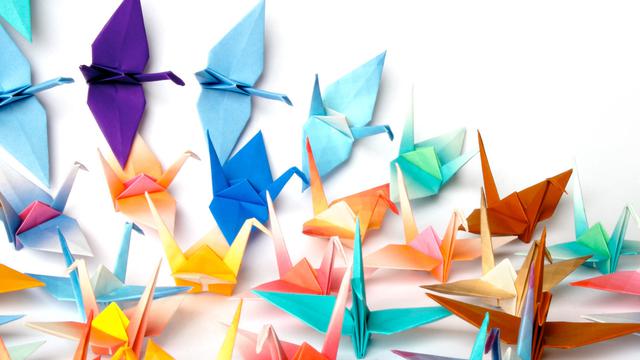 Kerajinan Dari Kertas Origami