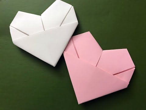 Kertas Origami Bentuk Hati