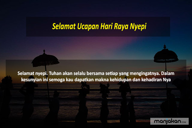 Ucapan Hari Raya Nyepi