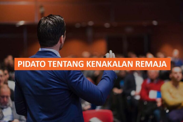 PIDATO TENTANG KENAKALAN REMAJA