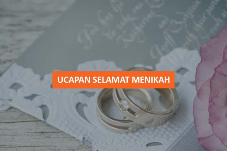 UCAPAN SELAMAT MENIKAH