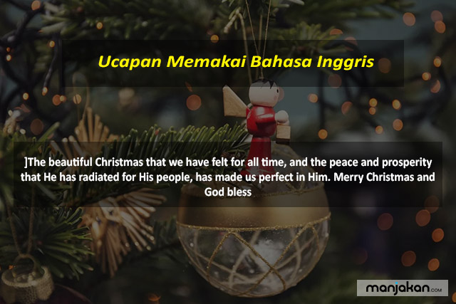 Ucapan Memakai Bahasa Inggris